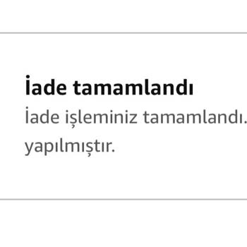 Amazon Para İadesi Değişim Yapmıyor Oyalıyor