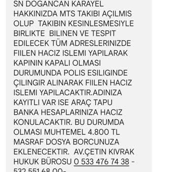 Turkcell Hat Şikayeti, Başkasının Mesaja
