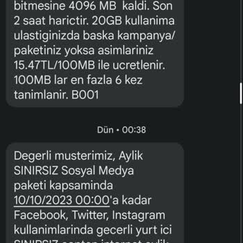 Türk Telekom Sınırsız Sosyal Medya