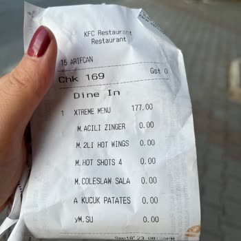 KFC İçecek Yetersizliğinde Tedarik Olmaması