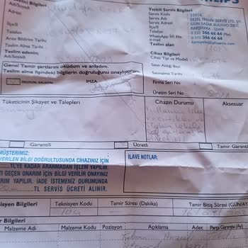 Philips Ev Aletleri Ütü Üretim Hatası