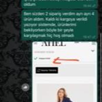 Ahel Tasarım Stokta İken Aldığım Ürünü Göndermiyor