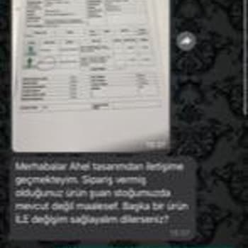 Ahel Tasarım Stokta İken Aldığım Ürünü Göndermiyor