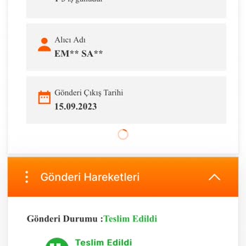 MNG Kargo Kargomu Başka Birine Teslim Etmiş Gözüküyor