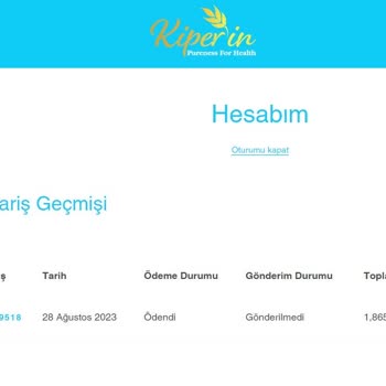 Kiperin Collagen Para İadesi Yapılmasını Bekliyorum
