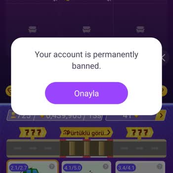 Chamet Uygulamasından Ban Yedim, Nedeni Öğrenmek İstiyorum