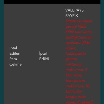 Favorislot Çekim Taleplerini İptal Edip Ödemelerin Yapılmaması