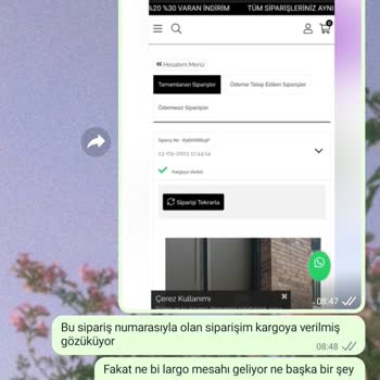 Moda Aksa (Modaaksaa) Sipariş Kargoda Gözüküyor Ama Hangi Kargo?