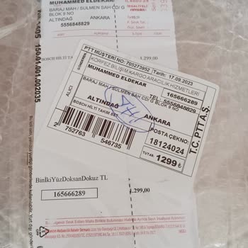 Delfi Market Lojistik Pazarlama Yanlış Kargo Geldi