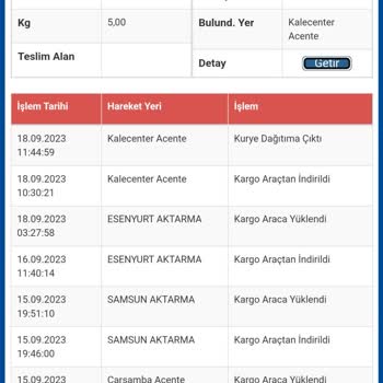 Sürat Kargo Ürün Teslimi Sağlanmaması