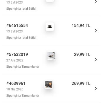 Karaca Züccaciye Karaca Sipariş İptali