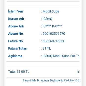 İGDAŞ Aynı Ayda 2 Fatura