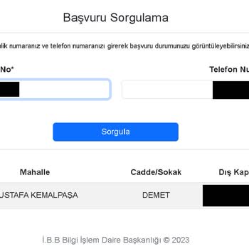 İBB Bina Tespit - Zaman Aşımı