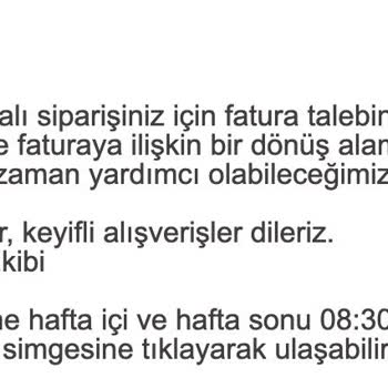 Trendyol'da Kayıp Fatura