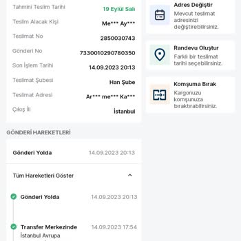 Trendyol Express Kargo Kayıp Bulunmuyor, Nerede Olduğu Belli Değil