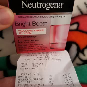 BİM'de Satılan Sahte Neutrogena Krem.