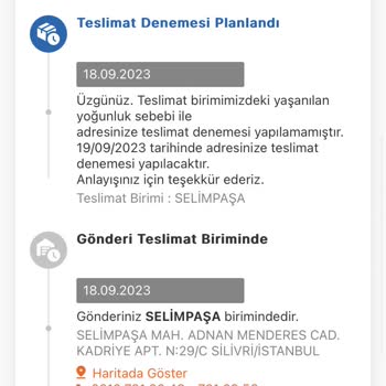 Selimpaşa MNG Kargo Yalanı