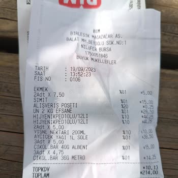 BİM Kasadaki Fiyat Farkı