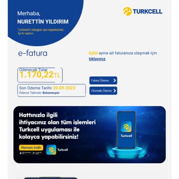 Turkcell Firmasının Haksız Ve Sebebini Bilmediğim Ücret Talep Etmesi