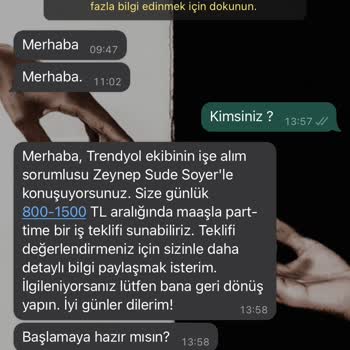 WhatsApp Tanımadığım Numaradan Mesaj Geldi