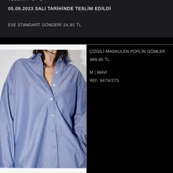 Zara Kargom Kayıp İadem Yapılmıyor