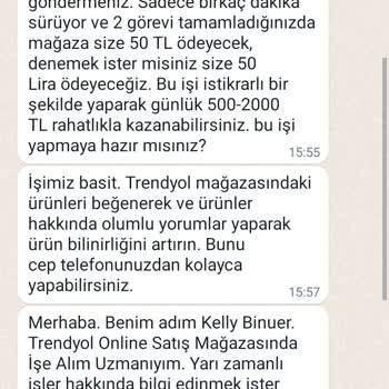 Yanıltıcı Mesajlar Ve Trendyol