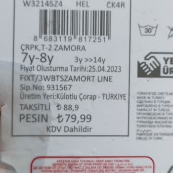 LCW 2'li Okul Çorabı Mağduriyeti