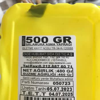 Zade Hububat Kusurlu Ürün Satıyorlar