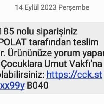 ÇiçekSepeti Teslim Edilmeyen Kargo