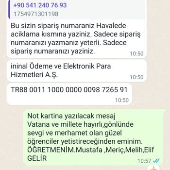 İninal Ödeme Ve Elektronik Para Hizmetleri A. Ş. Den Şikayetçiyim