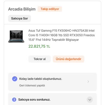 Hepsiburada Hasarlı Ürün Ve Değişimi
