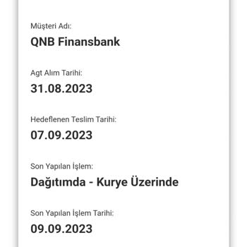 AGT Kurye Kartımı Getirmiyor. BDDK/CİMER Şikayeti HKK/
