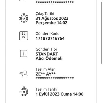 Aişe Tesettür (aisetesettur.com)'den Ücret İadesi Yapılmıyor