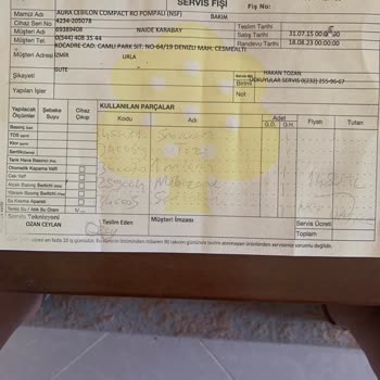 İhlas Servis Hatasının Bedelini Müşteriye Ödetiyor