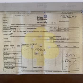 İhlas Servis Hatasının Bedelini Müşteriye Ödetiyor