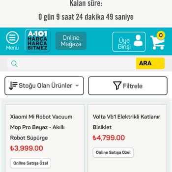 A101 Sitesinden Telefon Alışverişi Şikayeti