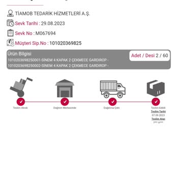 Tiamob 60 Günde Teslim Edilmeyen Gardırop