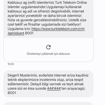 Türk Telekom Hizmet Vermeyi Öğrenecek İnşallah