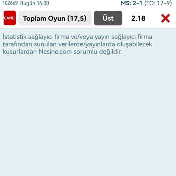 Nesine Tutan Kuponu Yattı Olarak Gösterdi