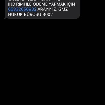 Gmz Hukuk Bürosundan Gelen Mesaj