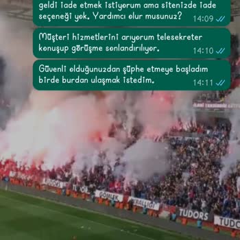 Xhan Firmaya Ulaşamıyorum, İade Edemiyorum.