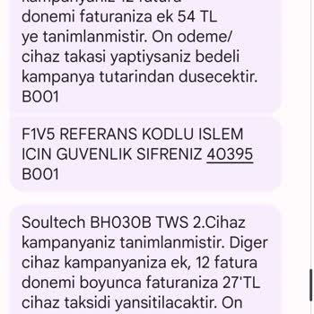 Türk Telekom Faturamın Üstüne Fazla Aksesuar Yazılması