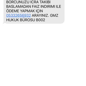 Gmz Hukuk Bürosundan Mesaj Geldi