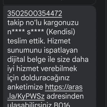 Aras Kargo'nun Teslimat Süresi