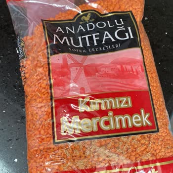Anadolu Mutfağı Kırmızı Mercimek Paketinde Güvelenmiş Kurt Çıktı