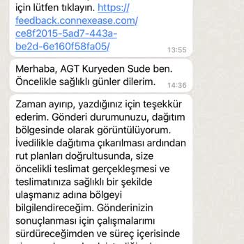 AGT Kurye Kart Teslimi Yapmıyor