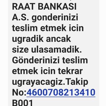 Kuryenet Firması Evde Olunduğu Halde Yoktunuz Mesajı