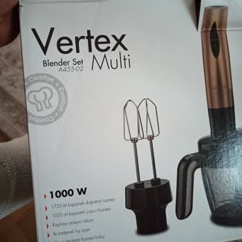 Korkmaz Mutfak Eşyaları 1200 W Yerine 1000 W Geldi...