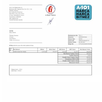 A101 İade Almayan Sorumsuz Firma