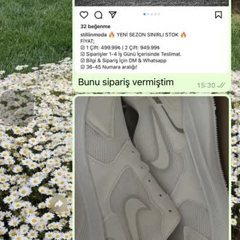 Stilinmoda (Instagram: stiliinmoda) Yanlış Ürün Gönderildi